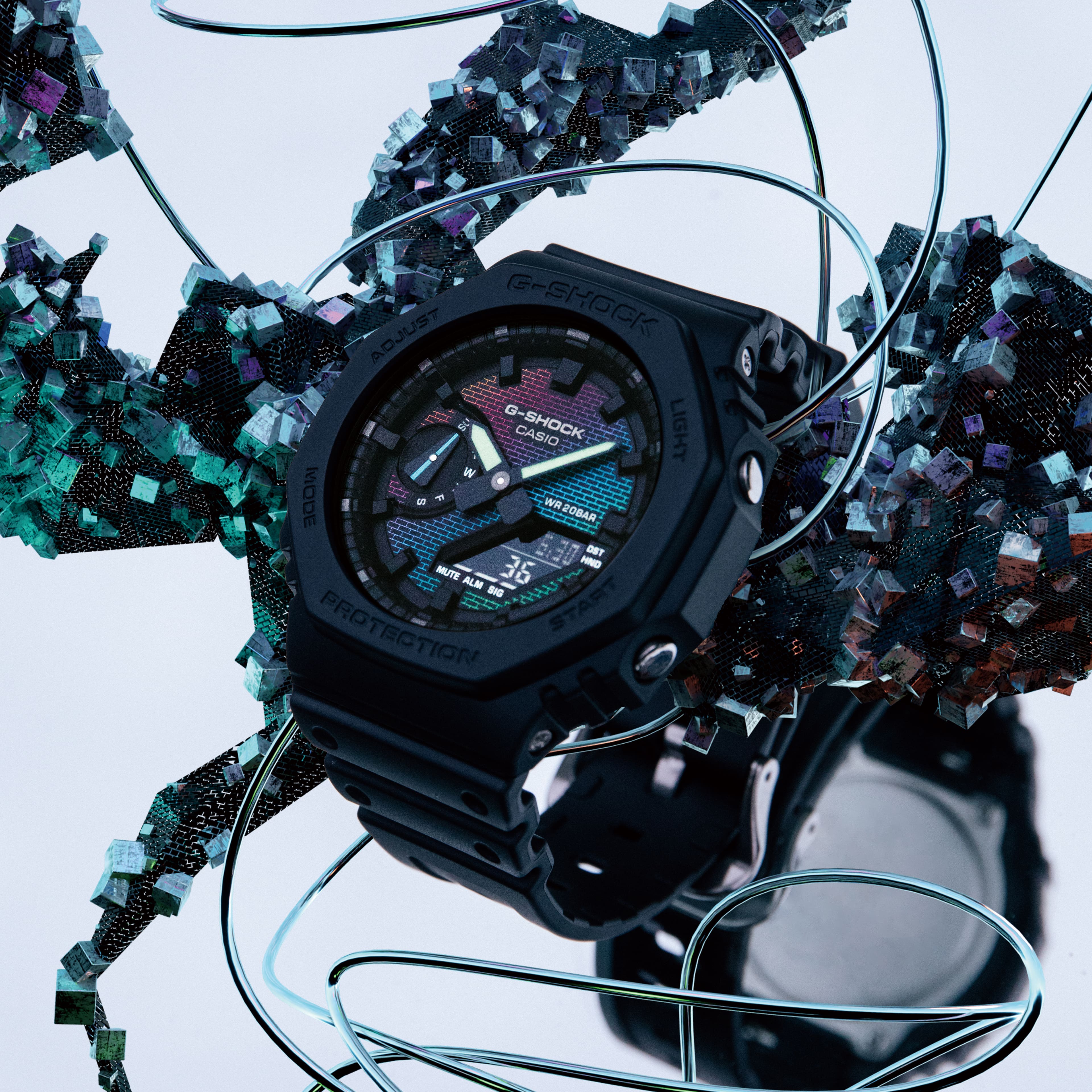 GA2100RW-1A | G-SHOCK ANALOG-DIGITAL Black | CASIO