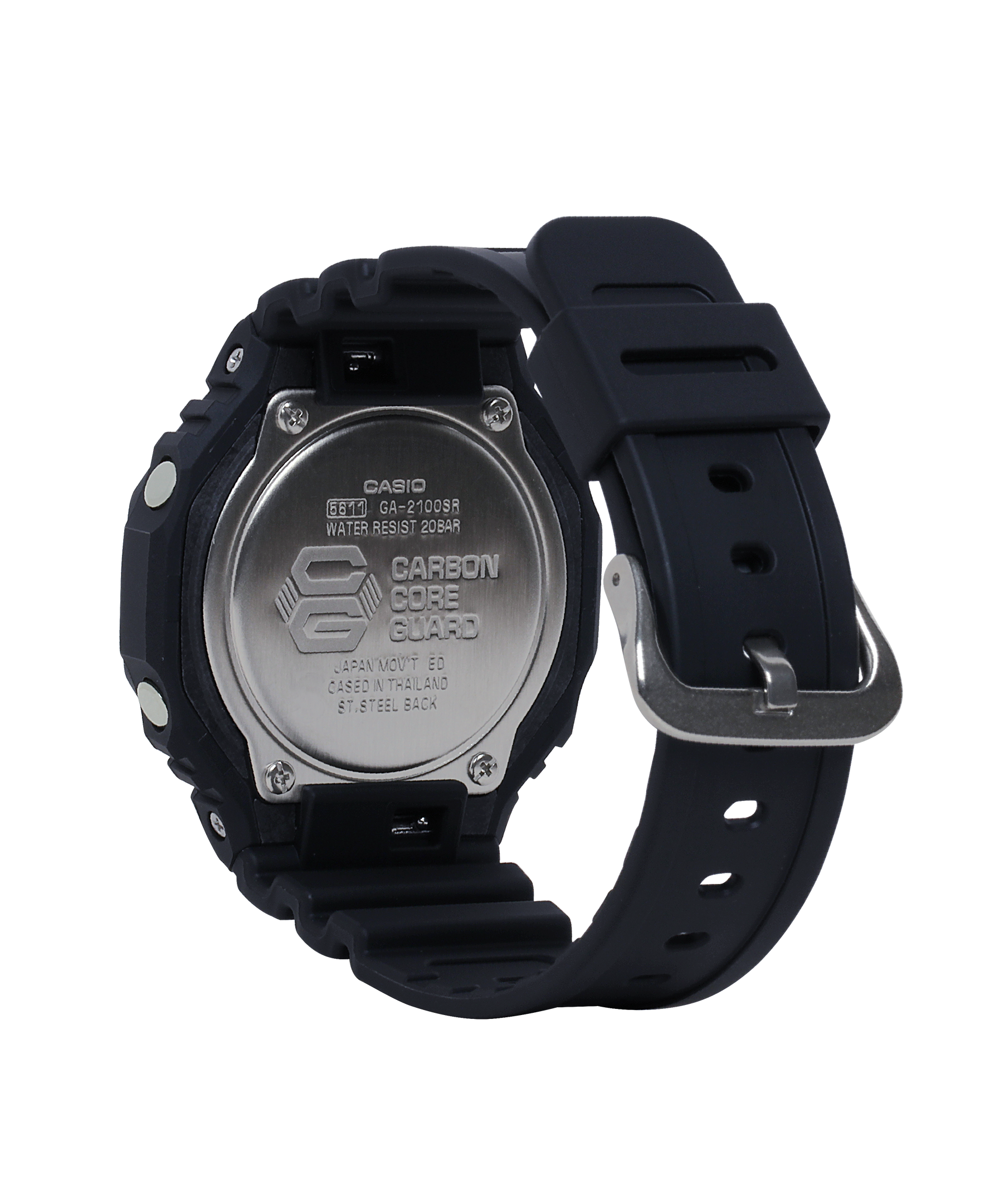 GA-2100SR-1A | G-SHOCK ANALOG-DIGITAL Black | CASIO