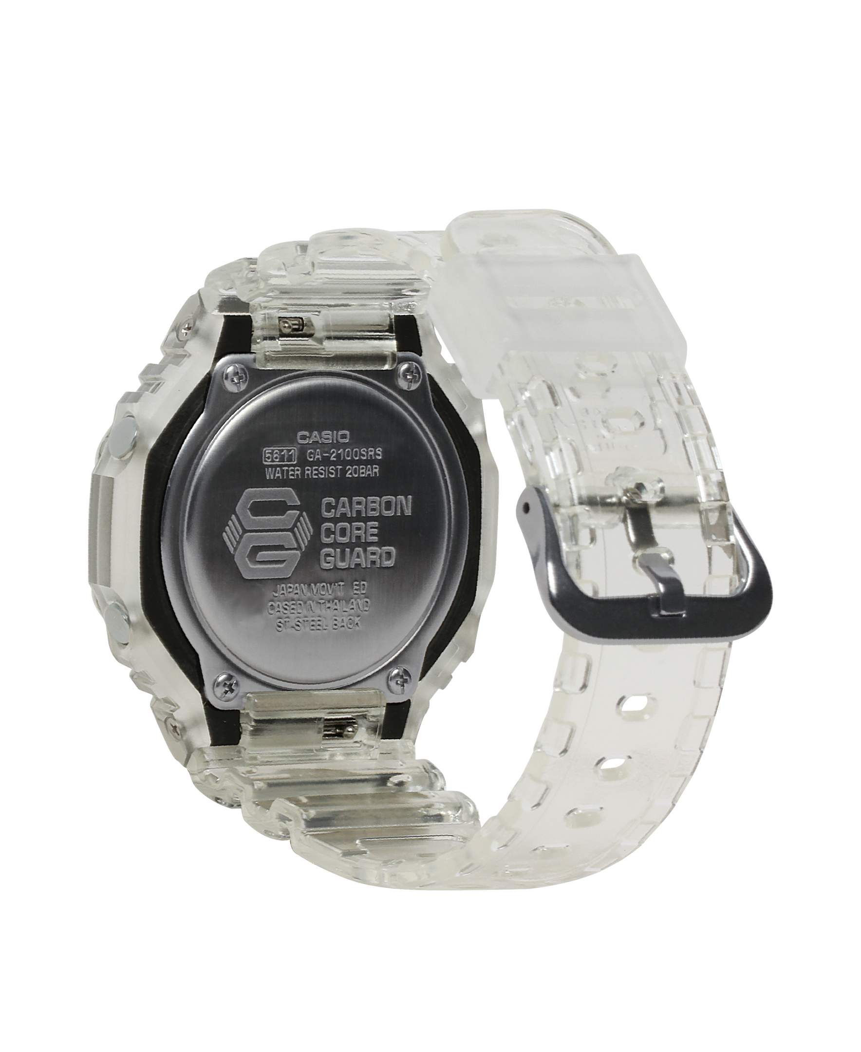 GA-2100SRS-7A | G-SHOCK ANALOG-DIGITAL Transparent color | CASIO