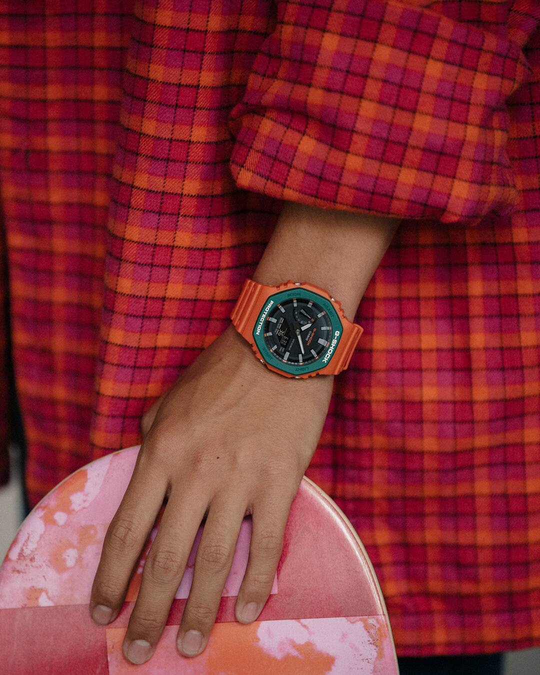 GA2110SC-4A | G-SHOCK 2100 Series Green | CASIO