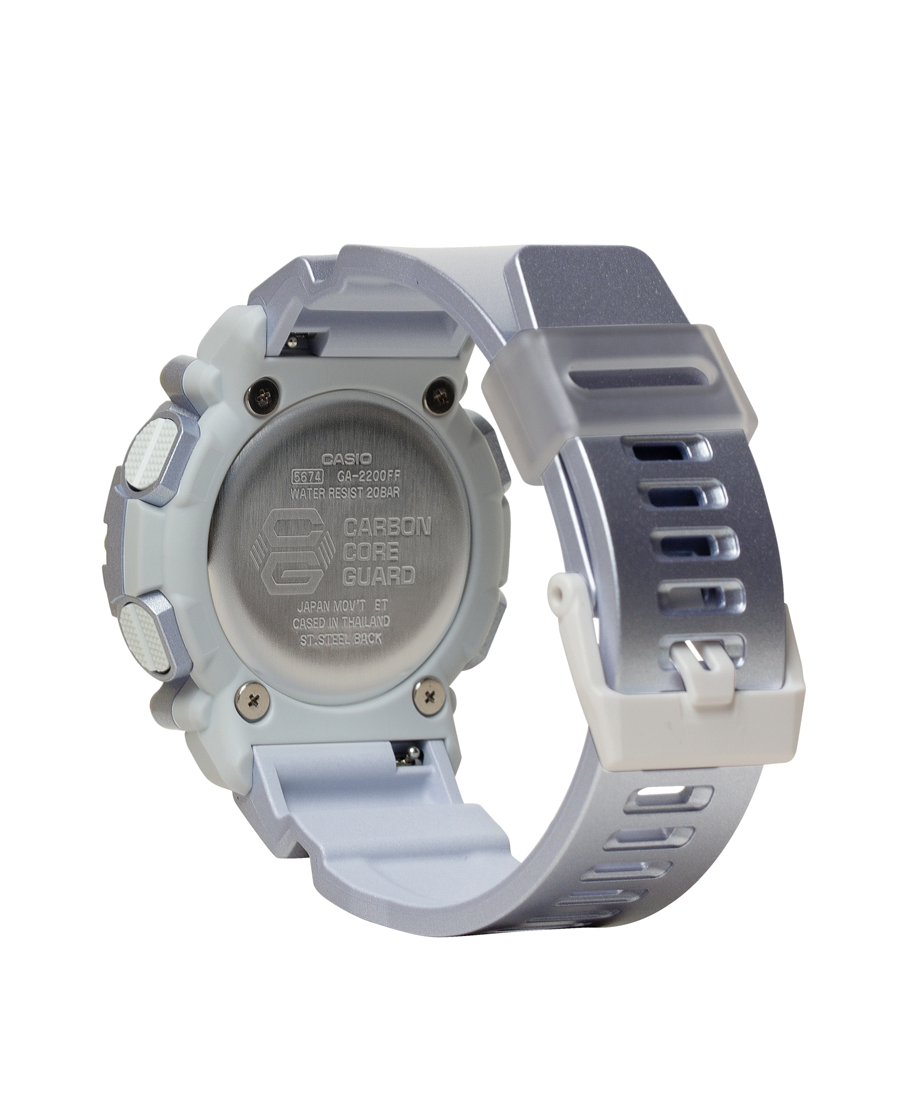 GA2200FF-8A | G-SHOCK ANALOG-DIGITAL Silver | CASIO