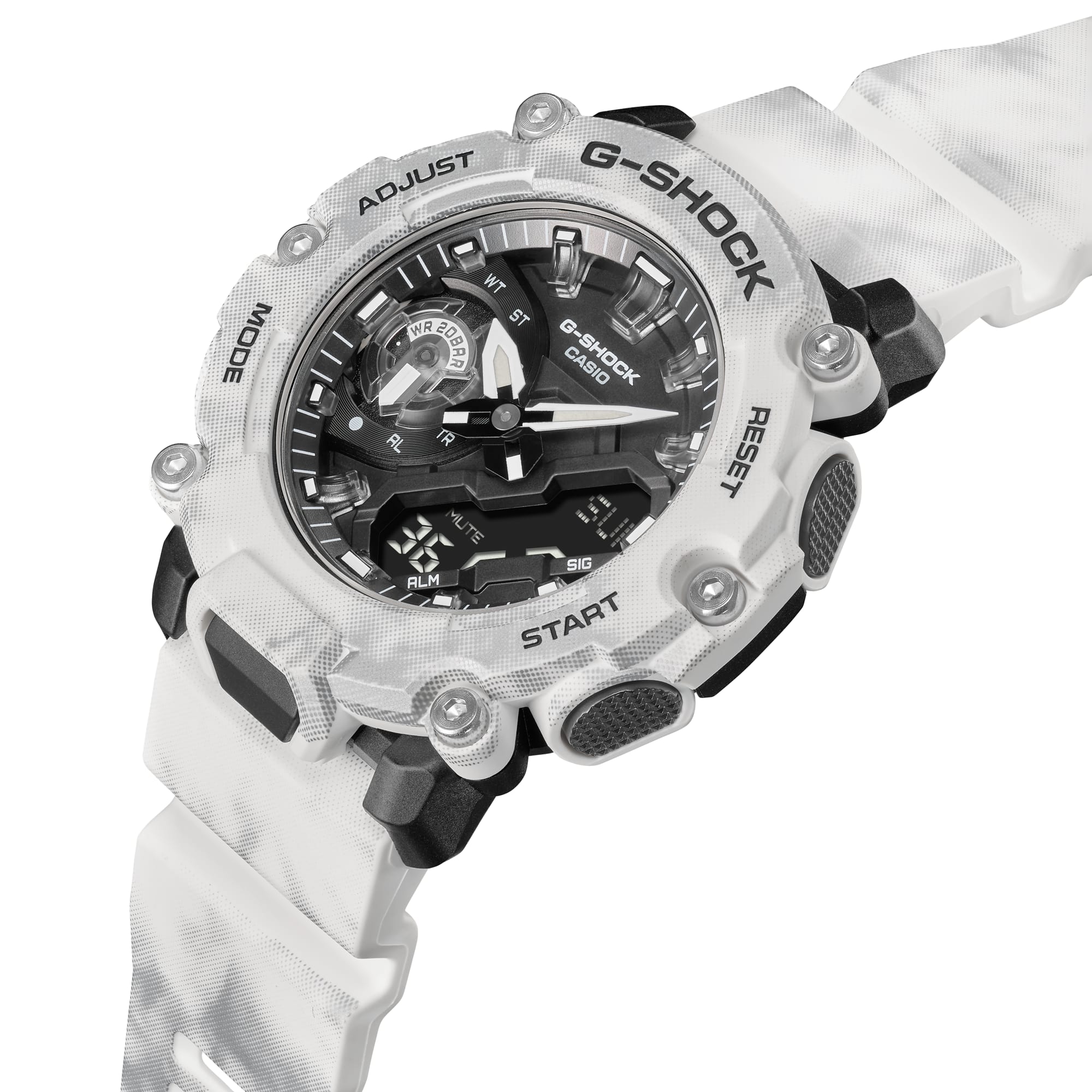 GA2200GC-7A | White Analog-Digital Men's Watch - G-SHOCK | CASIO