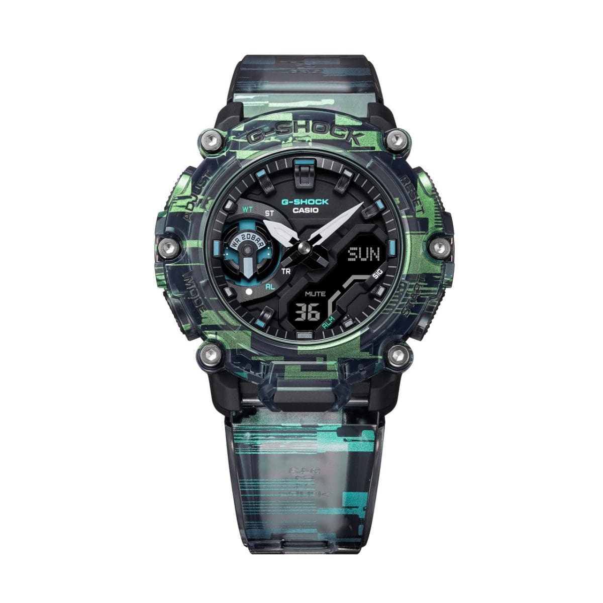 時計 G-SHOCK GA-2200NN-1AJF GA2200NN-1A | Transparent Analog-Digital Men's Watch - G