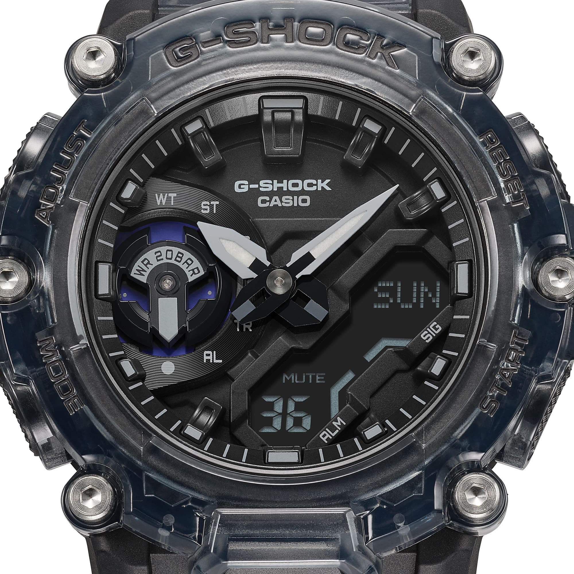 GA2200SKL-8A | Transparent Analog-Digital Men's Watch - G-SHOCK