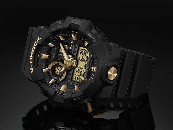 新品同様 超美品 カシオG-SHOCK GA-710B-1A9JF ゴールド GA-710B-1A9 | | CASIO