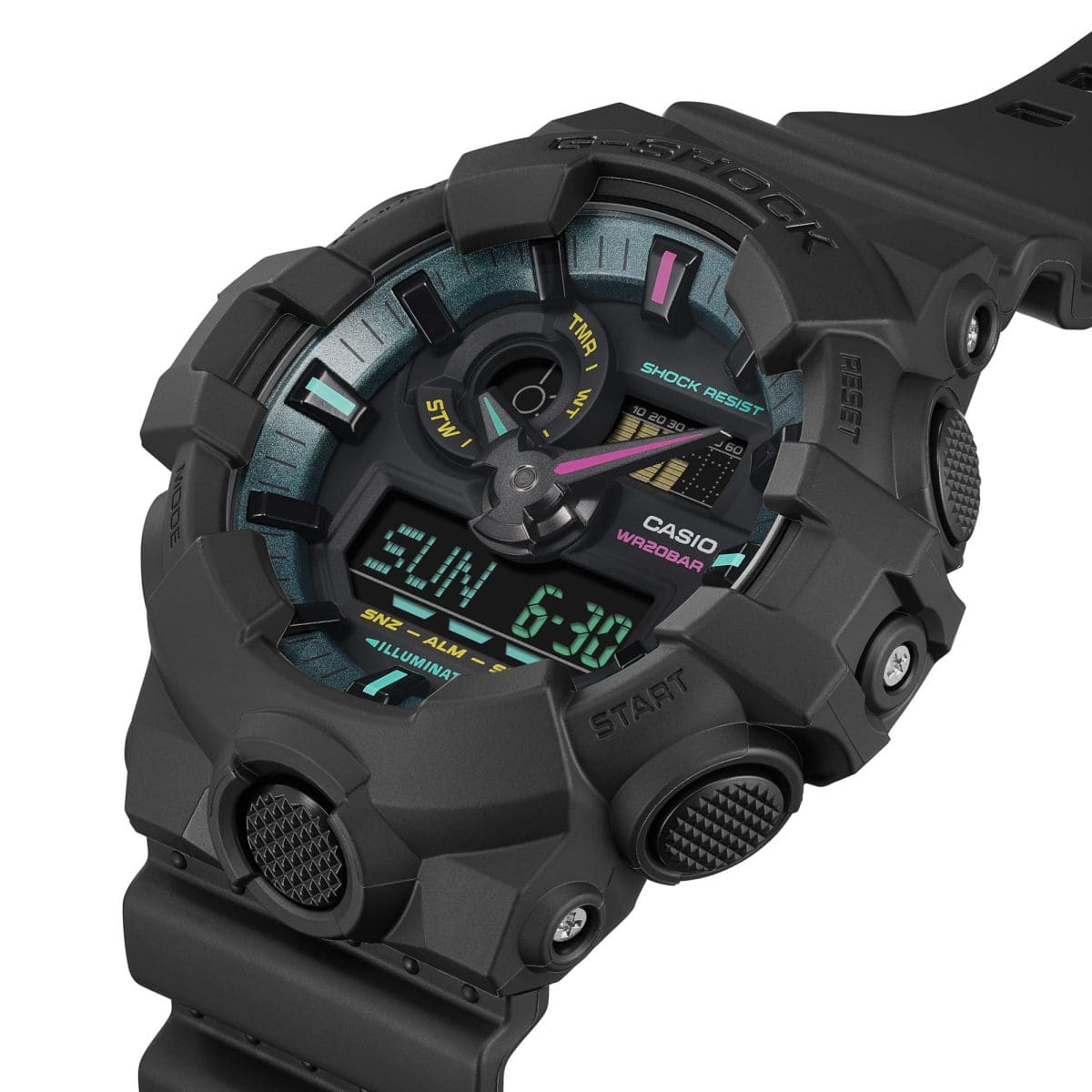GA700MF-1A | Multifluorescent Big Military Watch | Casio G-SHOCK