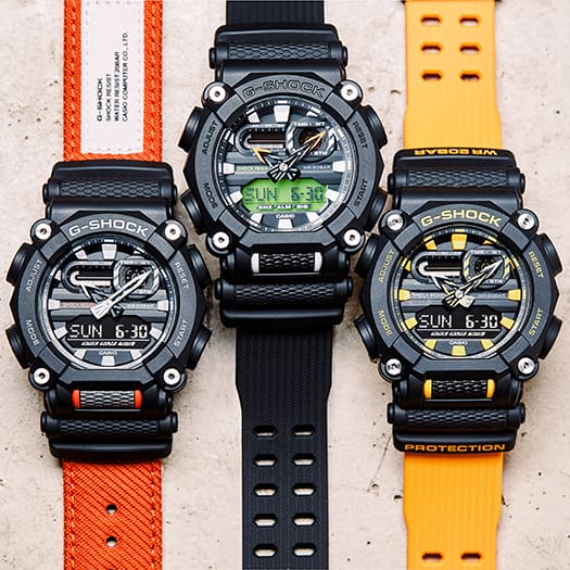 GA900C-1A4 | Analog-Digital Orange and Black Men's Watch G-SHOCK