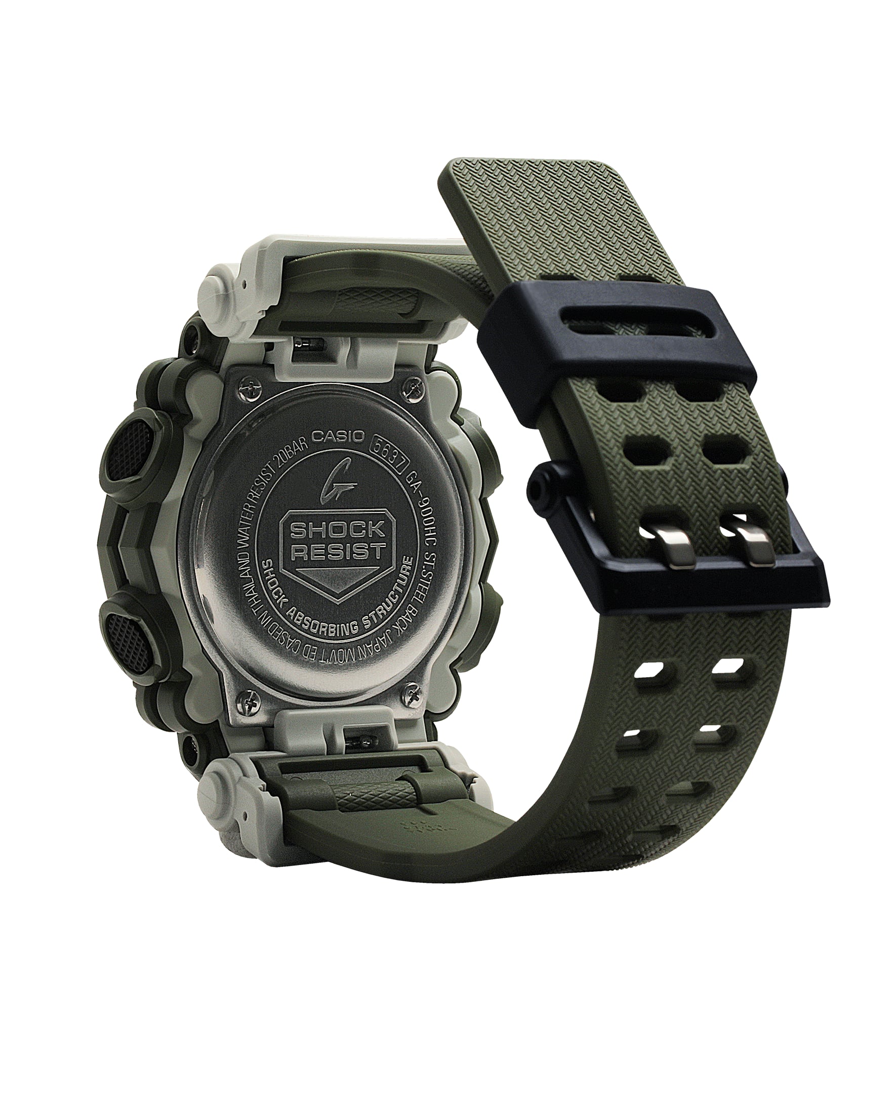 新古品！！G-SHOCK GA-900HC GA900HC-3A | G-SHOCK ANALOG-DIGITAL Green | CASIO