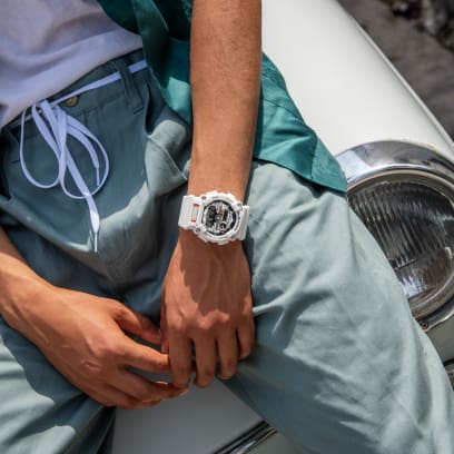 GA900AS-7A | White Analog-Digital Men's Watch - G-SHOCK | CASIO