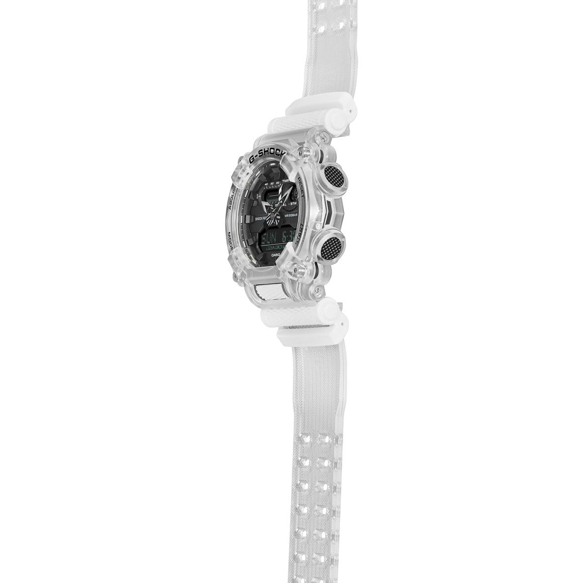 GA900SKL-7A | Transparent Analog-Digital Men
