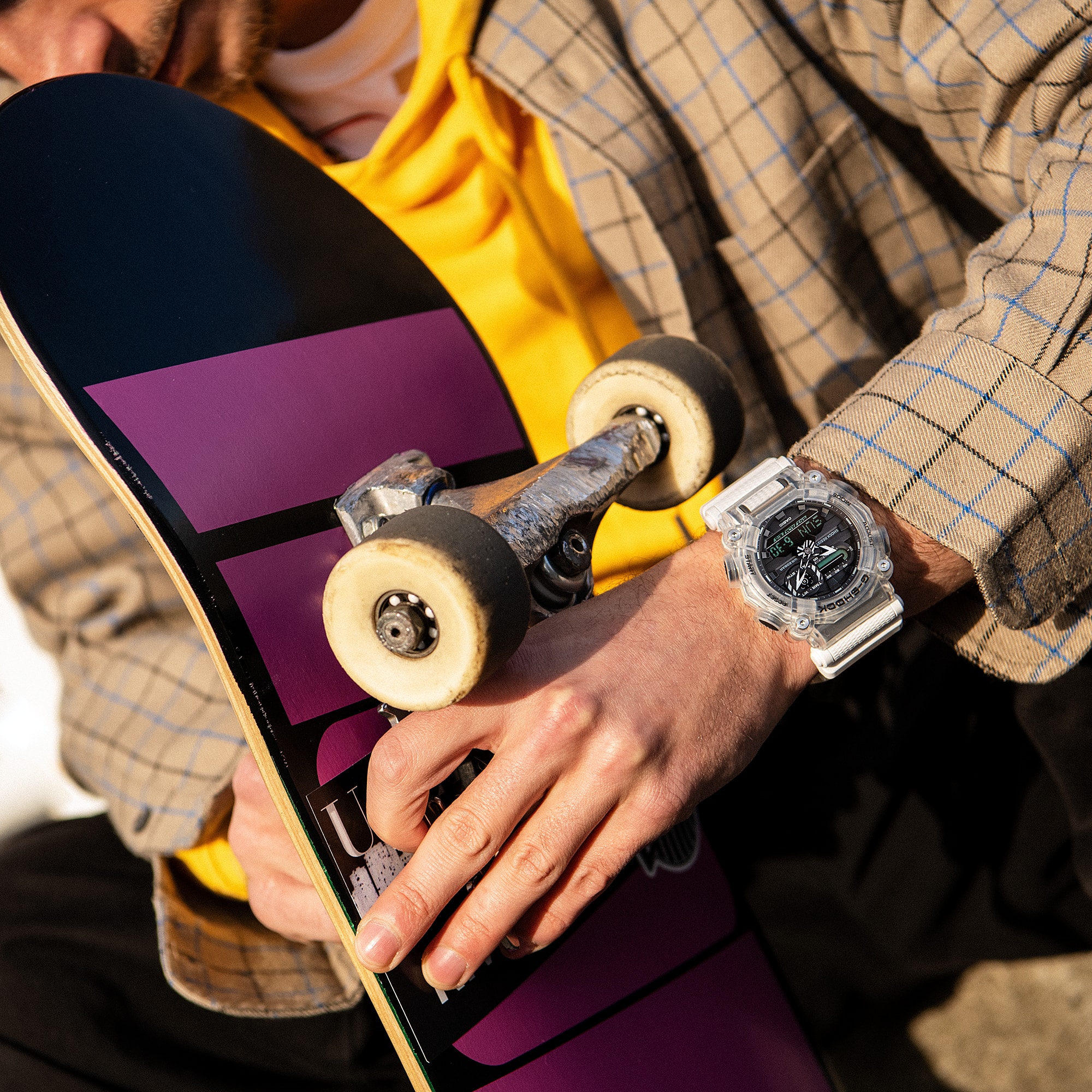 GA900SKL-7A | Transparent Analog-Digital Men's Watch - G