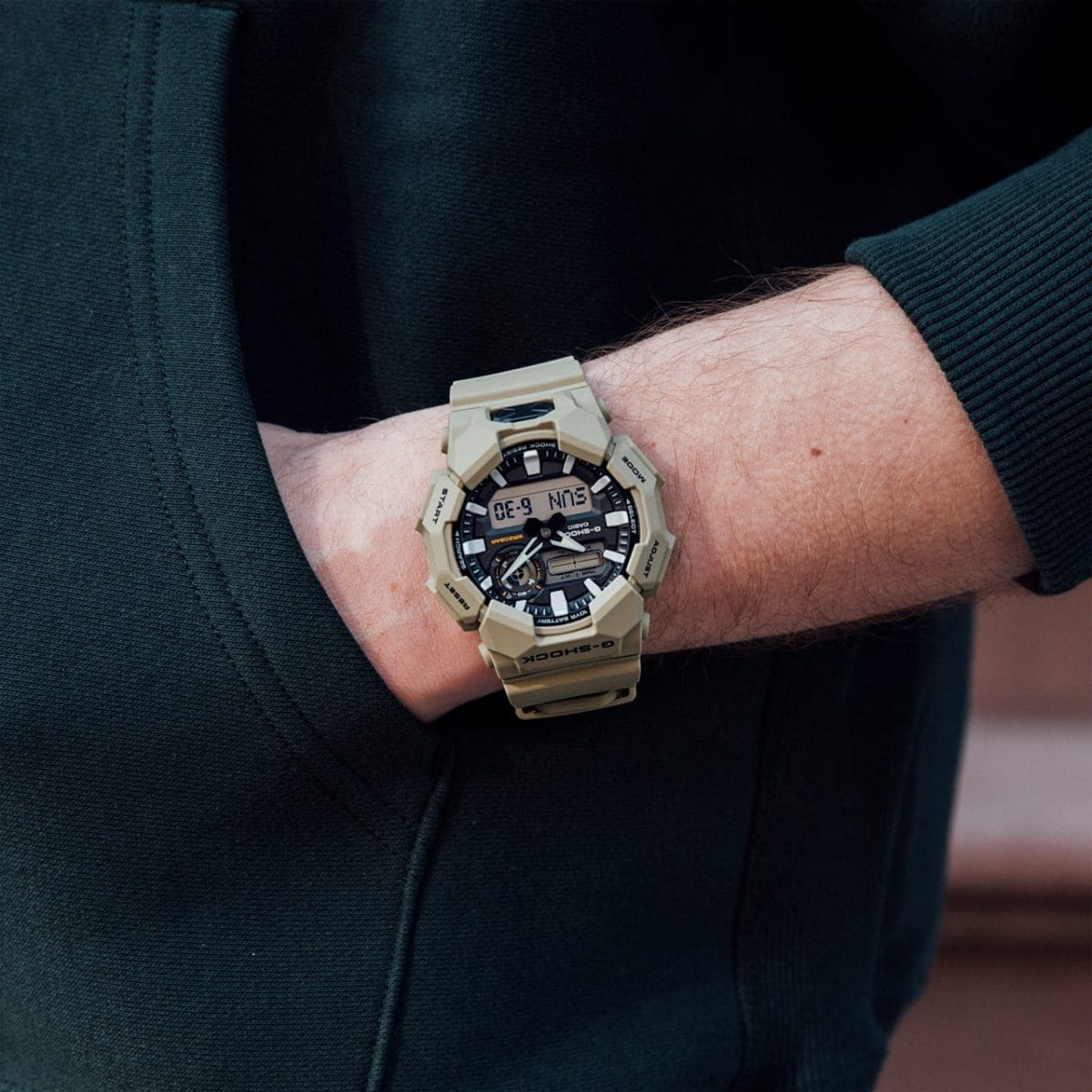 時計 CASIO G-SHOCK GA-010-5AJF GA010-5A | G-SHOCK ANALOG-DIGITAL Brown | CASIO