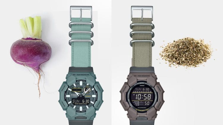 Orologio Da Uomo Casio G-Shock Analogico Digitale Con Cinturino In Tessuto E Quadrante Blu Al Quarzo Ga 010ce 2a 200m