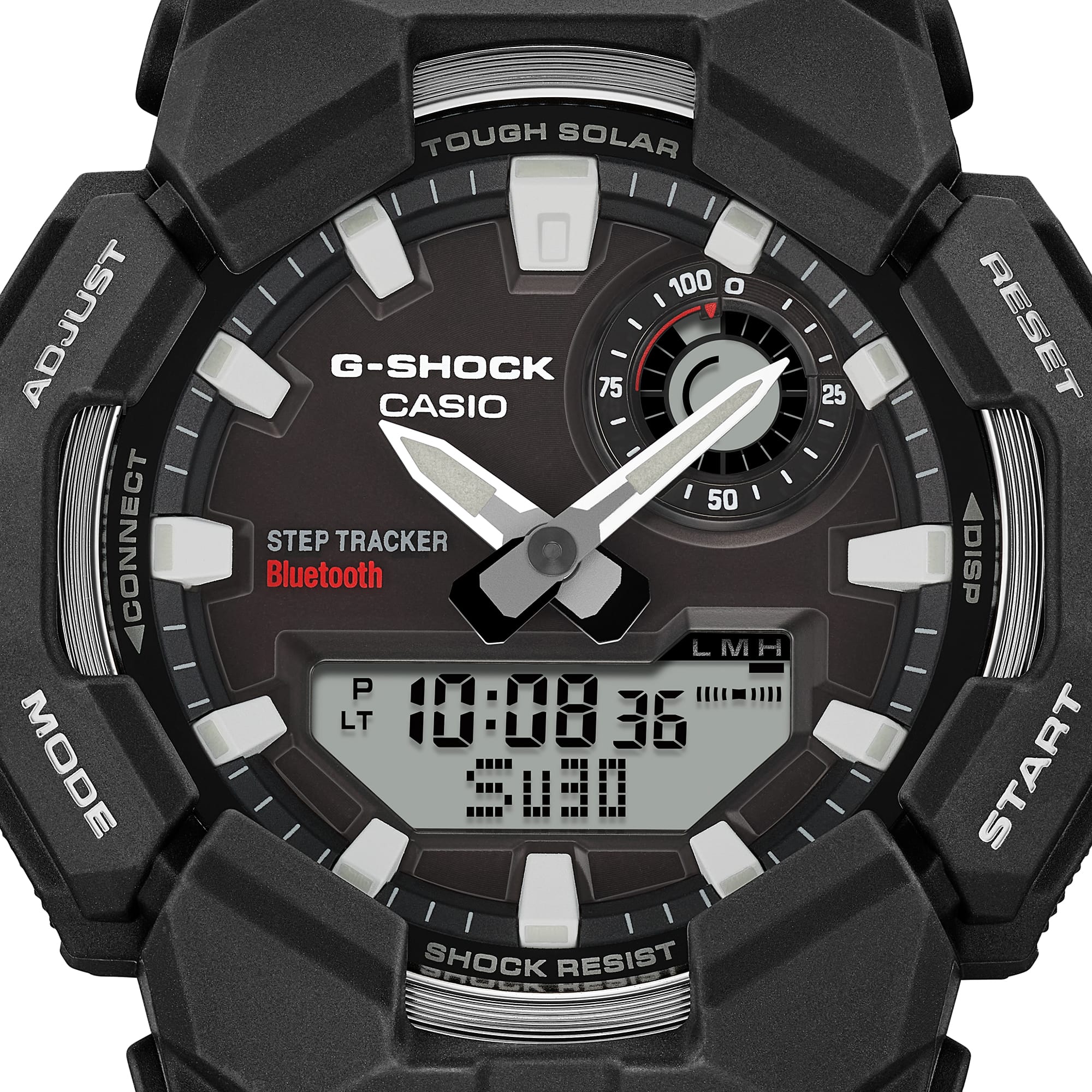 GAB010-1A | G-SHOCK ANALOG-DIGITAL Black | CASIO