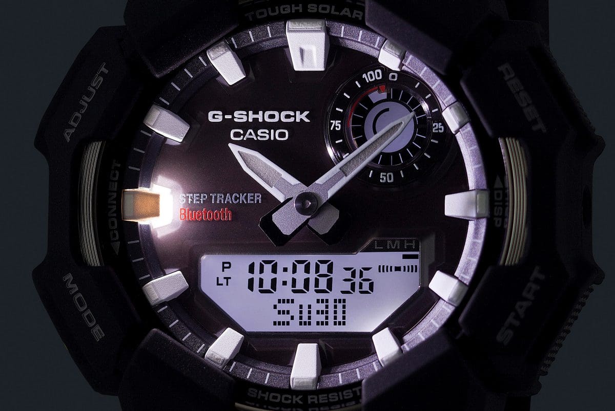 GAB010-1A | G-SHOCK ANALOG-DIGITAL Black | CASIO