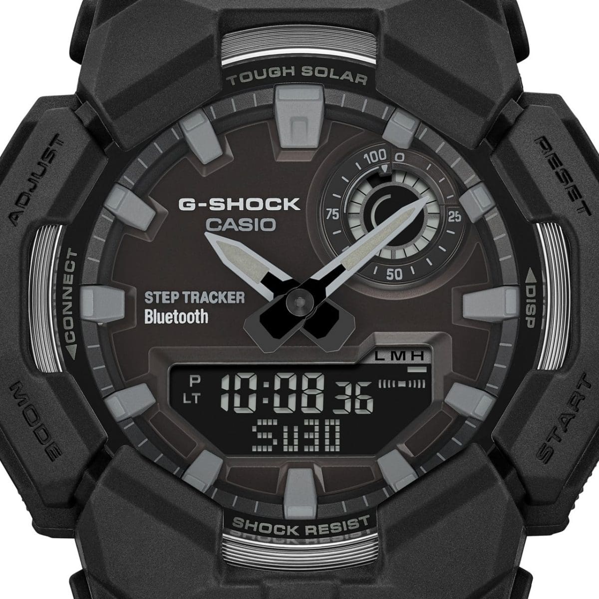 GAB010-1A1 | G-SHOCK ANALOG-DIGITAL Black | CASIO