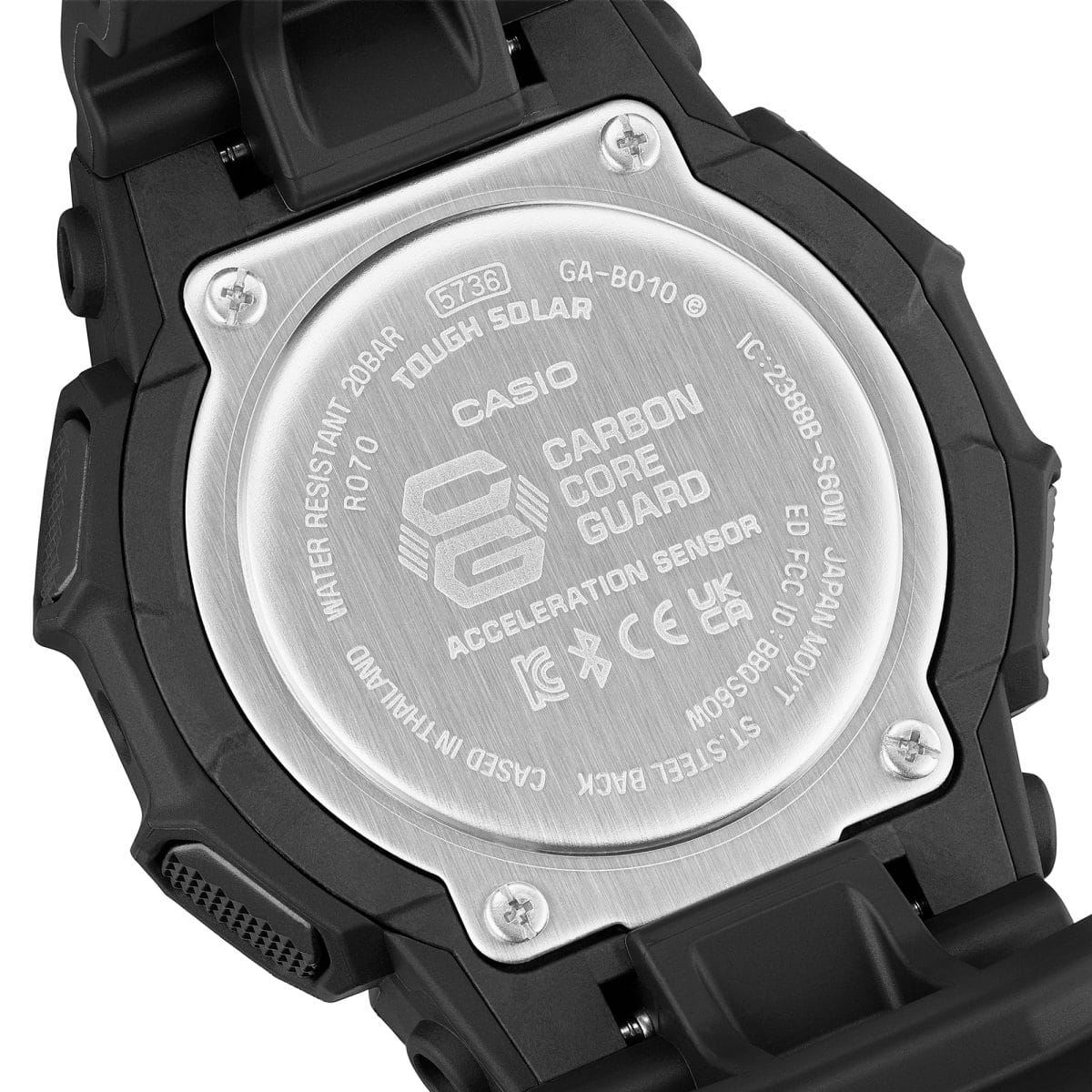 GAB010-1A1 | G-SHOCK ANALOG-DIGITAL Black | CASIO