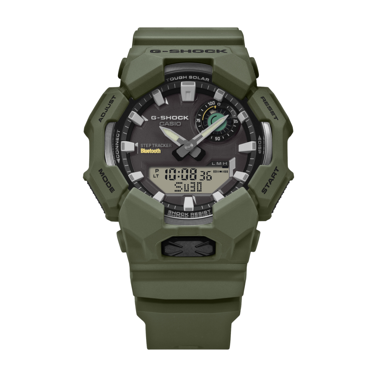 GAB010-3A | G-SHOCK ANALOG-DIGITAL Green | CASIO