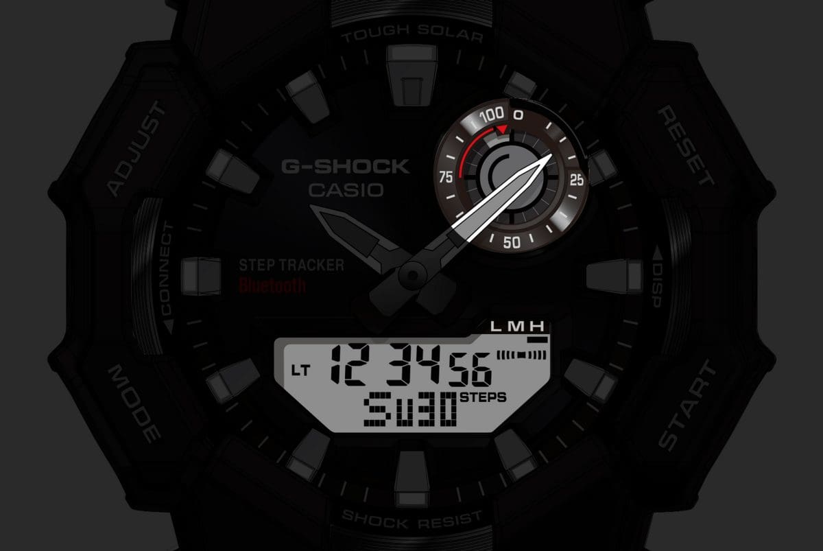 GAB010-3A | G-SHOCK ANALOG-DIGITAL Green | CASIO