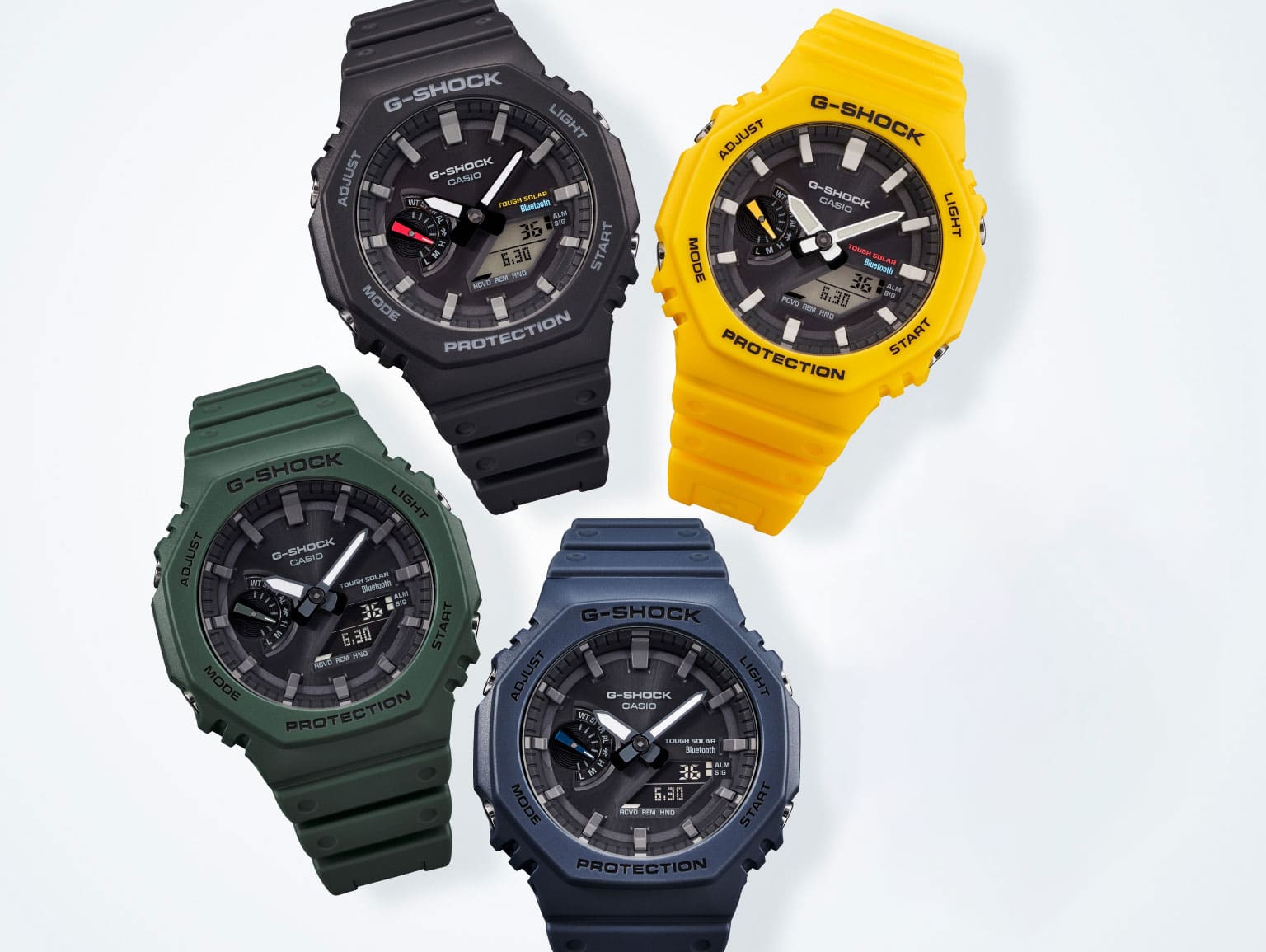 時計 CASIO G-SHOCK GA-B2100-2AJF GAB2100-2A | Navy Blue Analog-Digital Men's Watch - G-SHOCK | CASIO