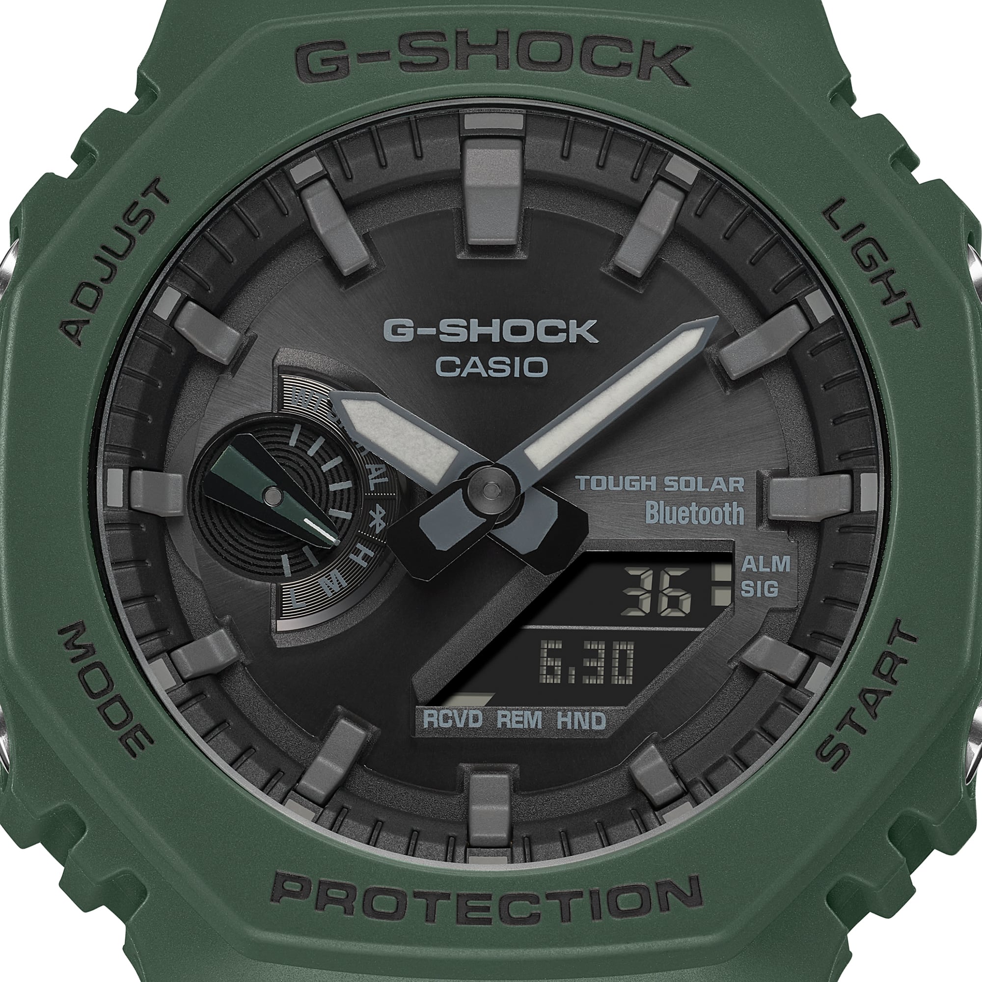 GAB2100-3A | Green Analog-Digital Men's Watch - G-SHOCK | CASIO