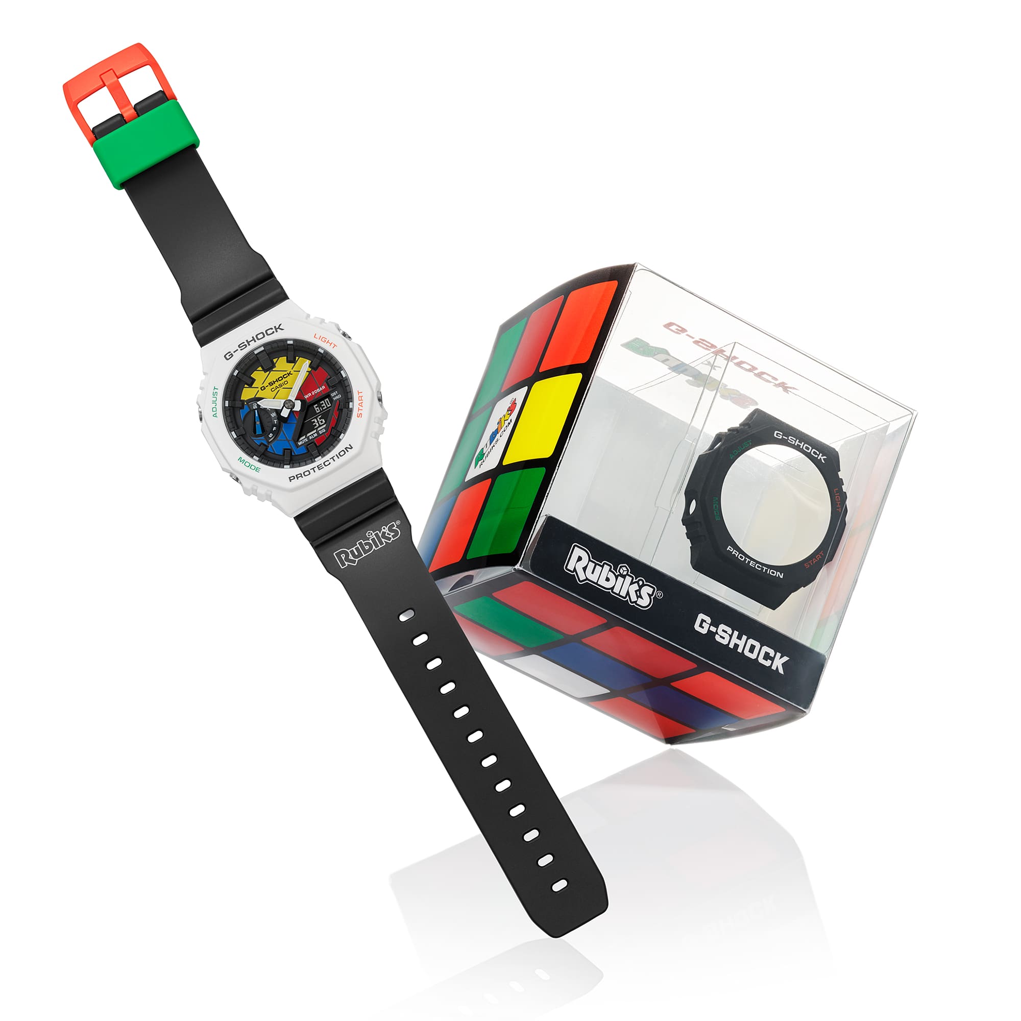 GAE2100RC-1A | White Analog-Digital Men's Watch - G-SHOCK | CASIO