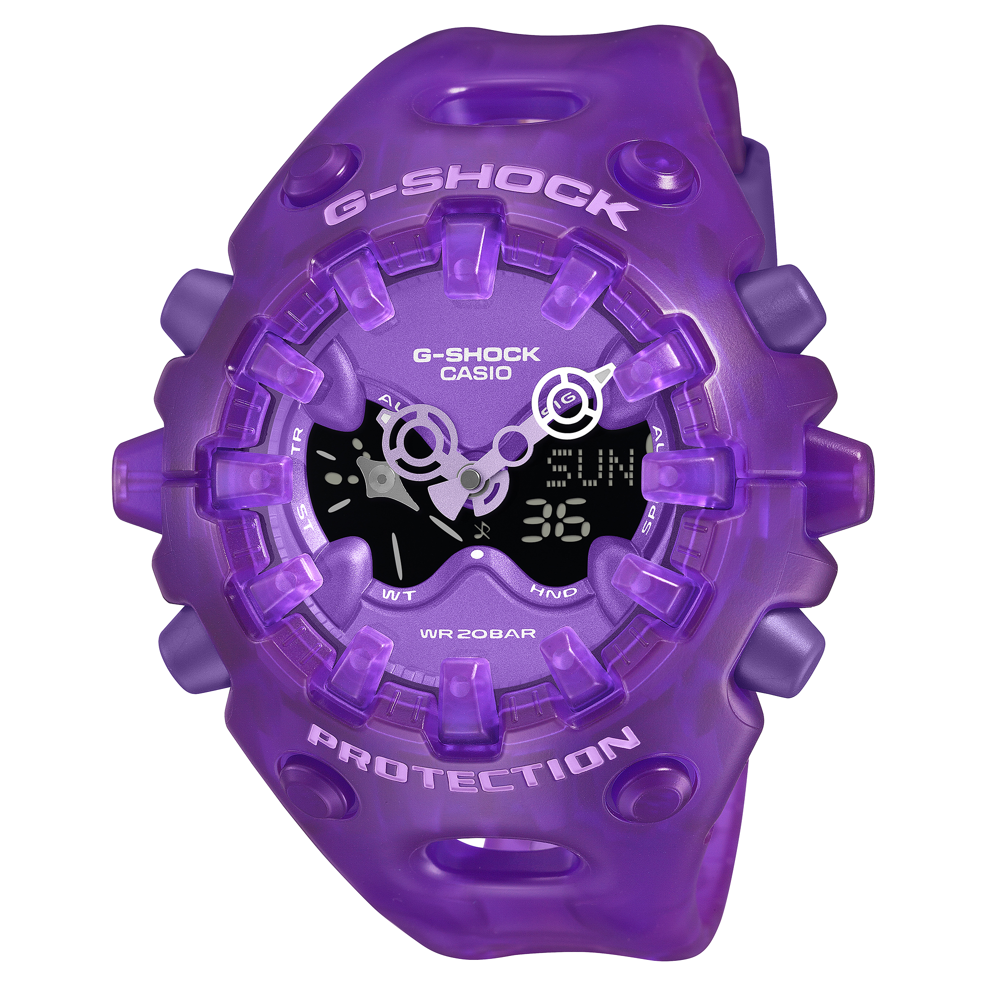 G-SHOCK CASIO パープル 腕時計 GAV01SKE-6A | G-SHOCK ANALOG-DIGITAL Purple | CASIO