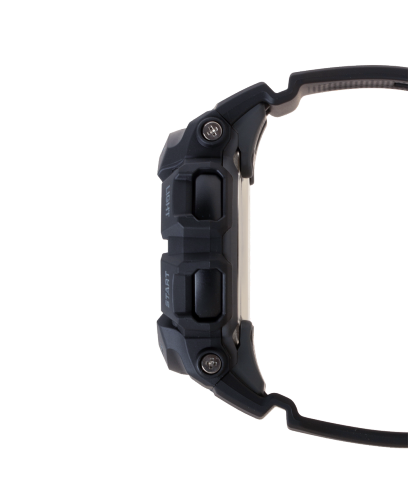 Black G-SHOCK GBA900CB-1A sport watch with step counter side view