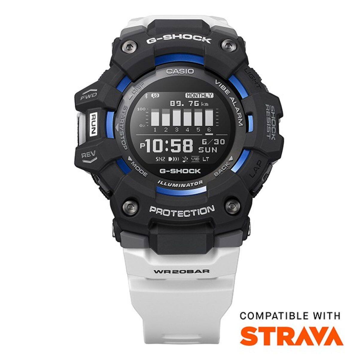 Bluetooth 歩数計測 G-SHOCK G-SQUAD GBD-100 GBD100-1A7 | Digital Men's Watch G-SHOCK | CASIO