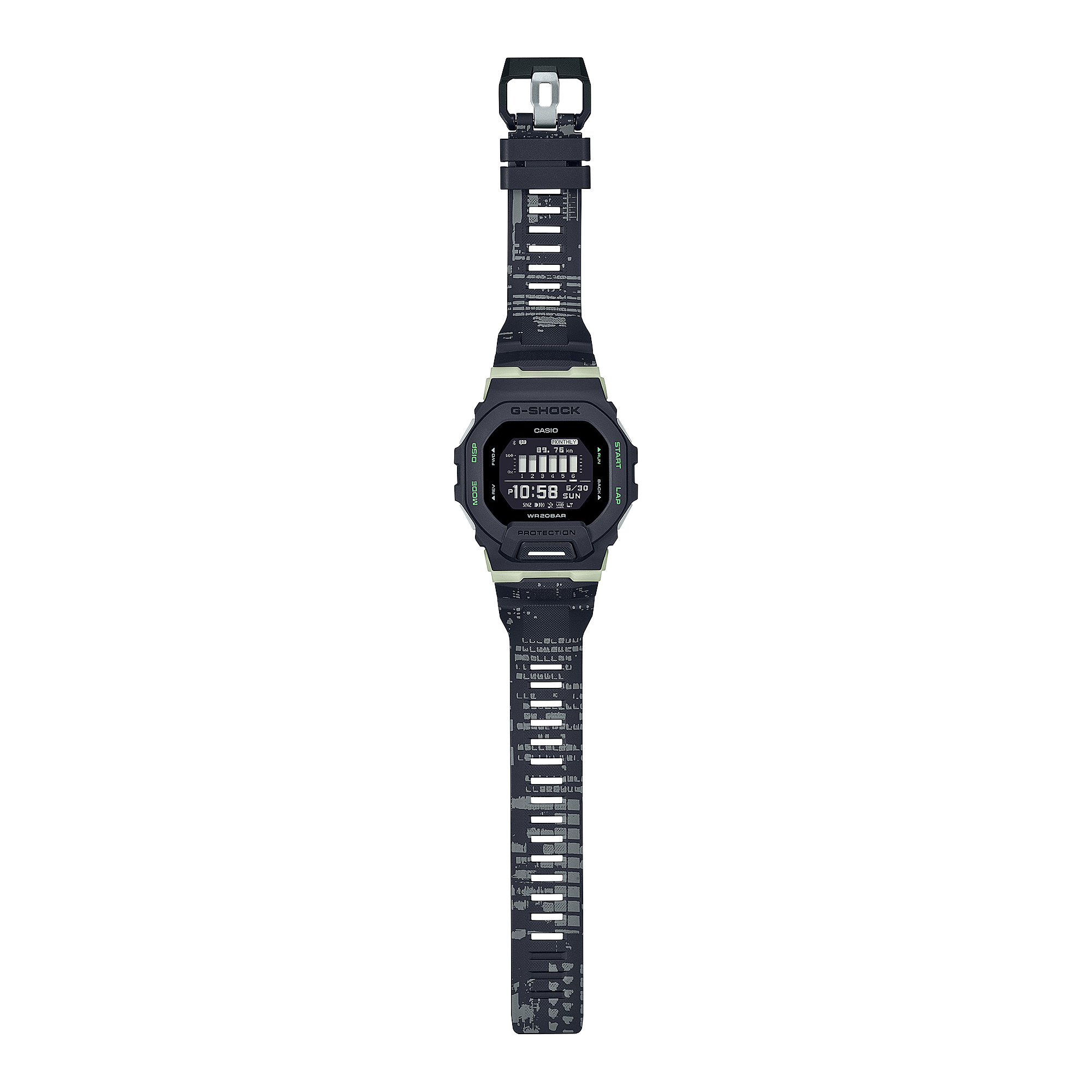 G-SHOCK GBD-200-1 ブラック GBD200-1 | Digital Men's Watch G-SHOCK | CASIO