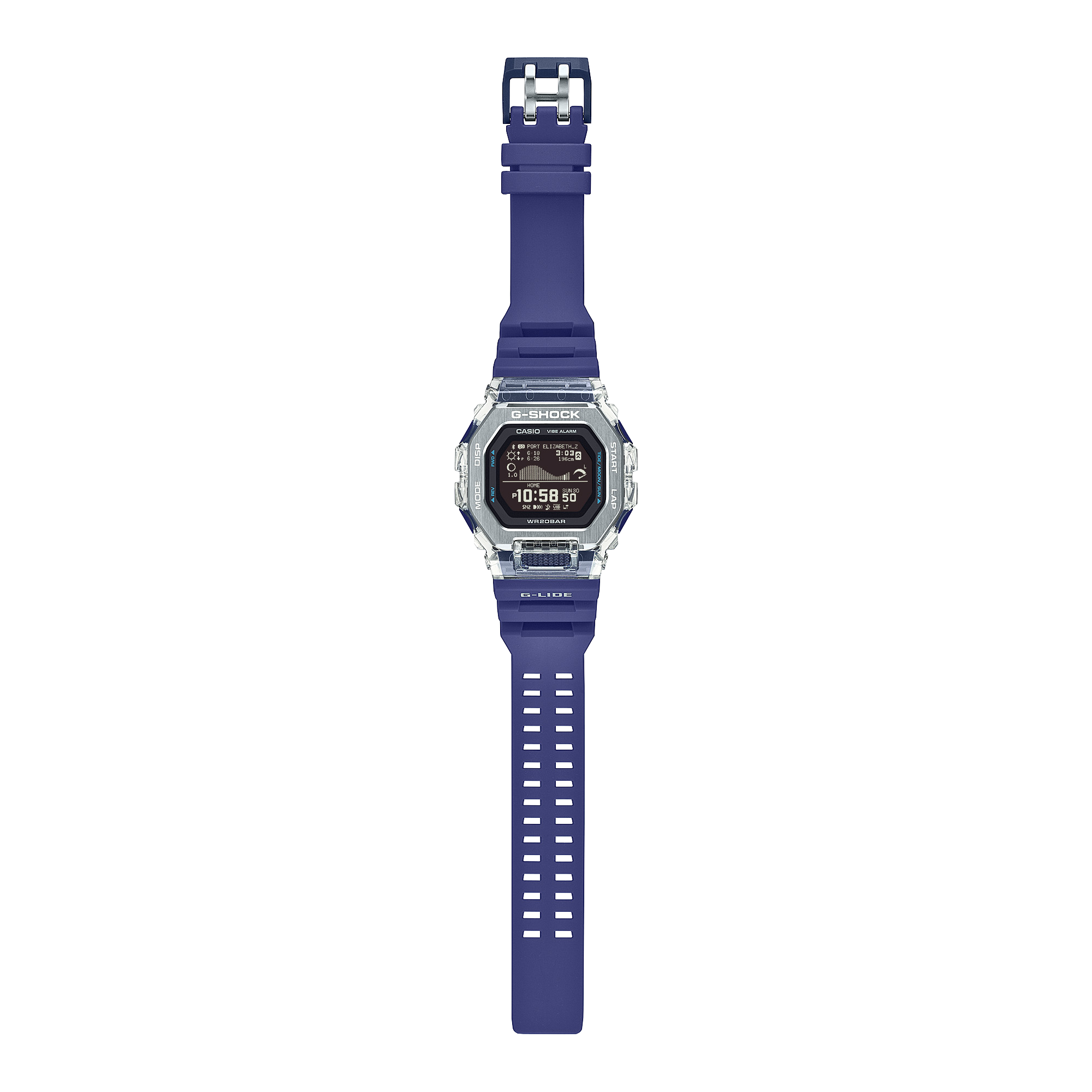 GBX100S-2 | G-SHOCK G-LIDE Silver | CASIO