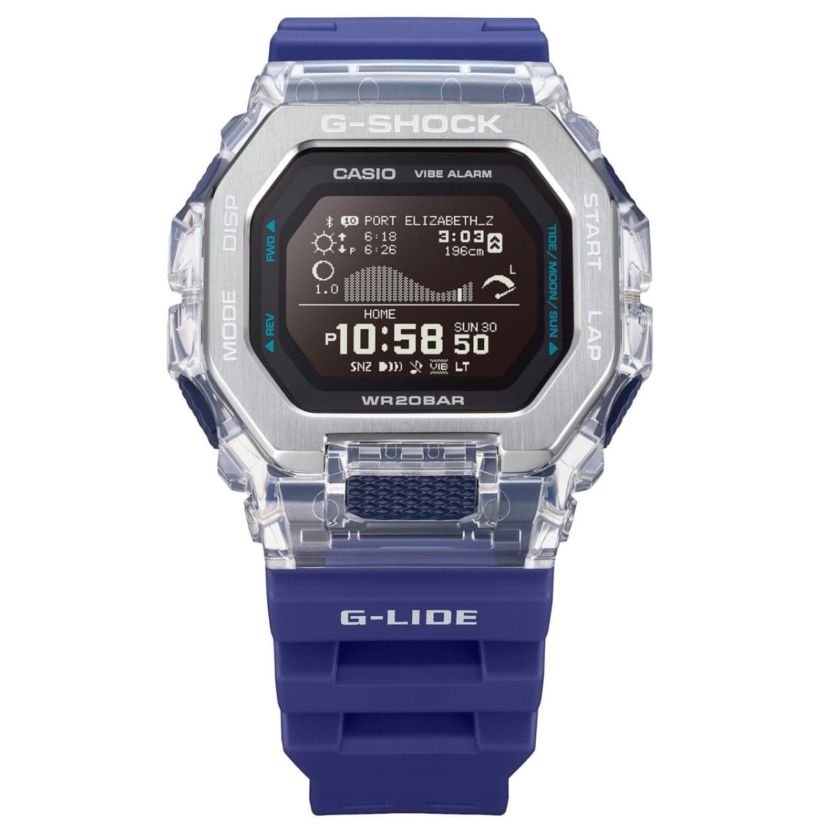 GBX100S-2 | G-SHOCK G-LIDE Silver | CASIO