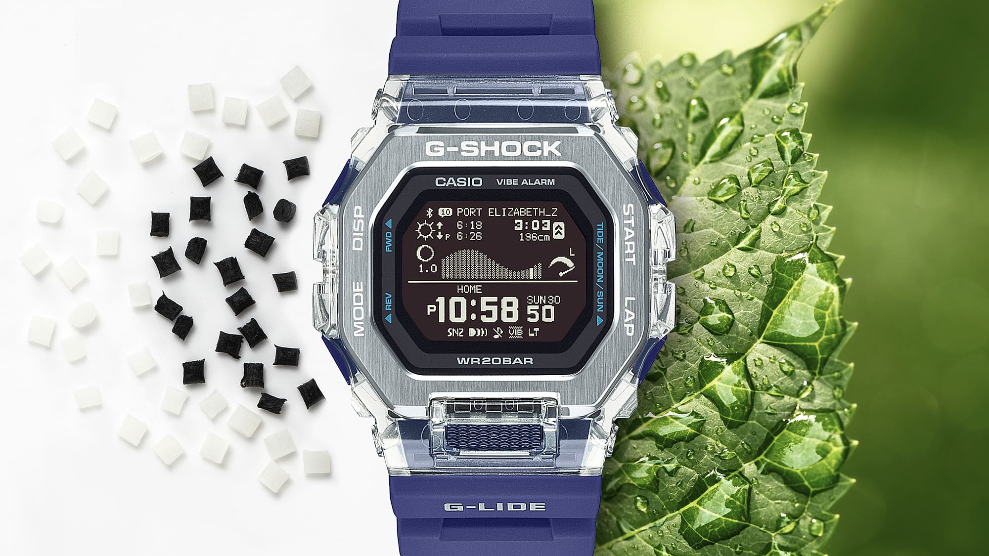 GBX100S-2 | G-SHOCK G-LIDE Silver | CASIO