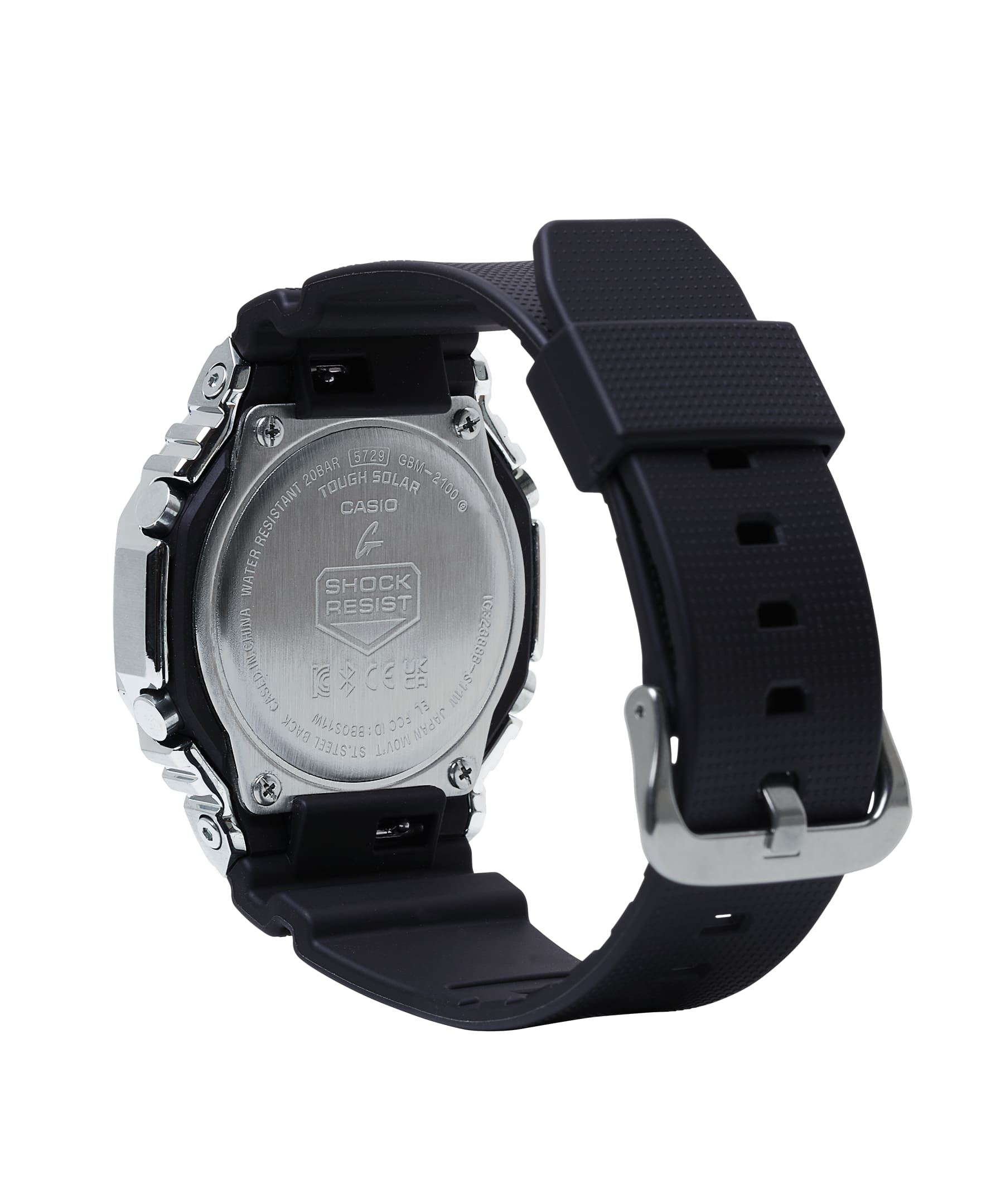 CASIO G-Shock Analog Digital Steel Silver Dial | GBM2100A-8B main image 1