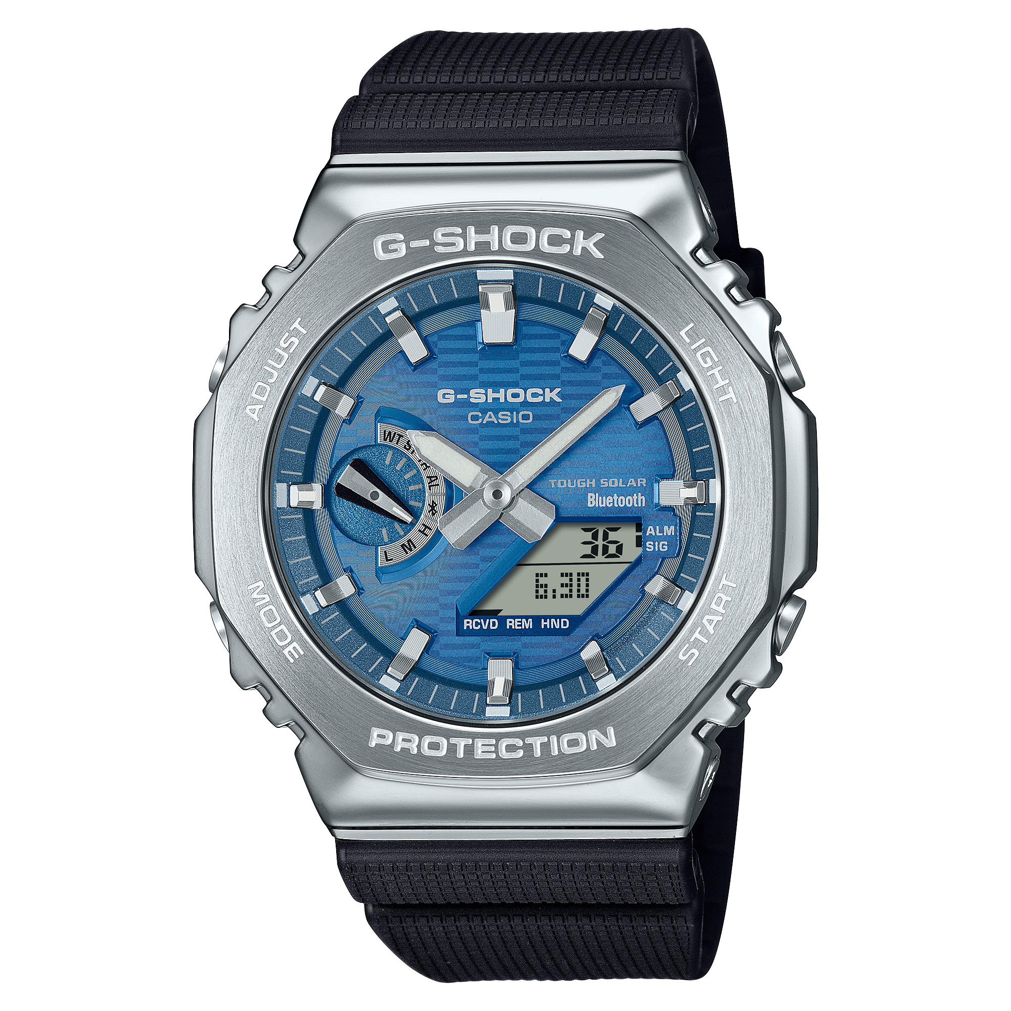 時計 CASIO G-SHOCK GBM-2100A GBM2100A-2B | G-SHOCK G-STEEL Silver | CASIO