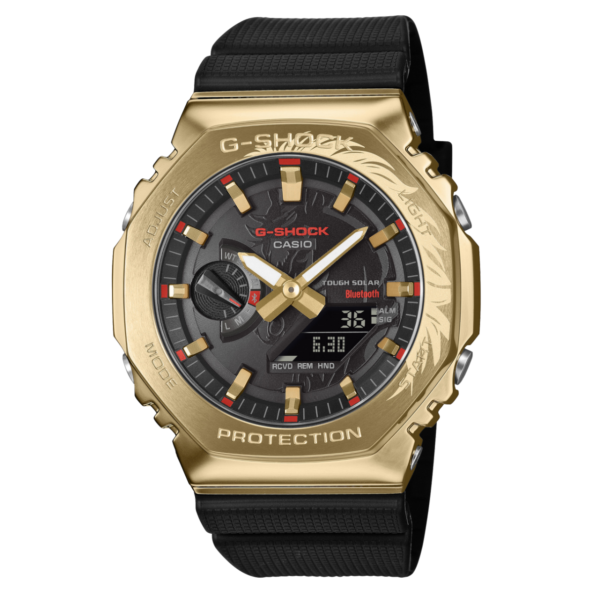 GBM2100CX-9A | G-SHOCK G-STEEL Gold | CASIO
