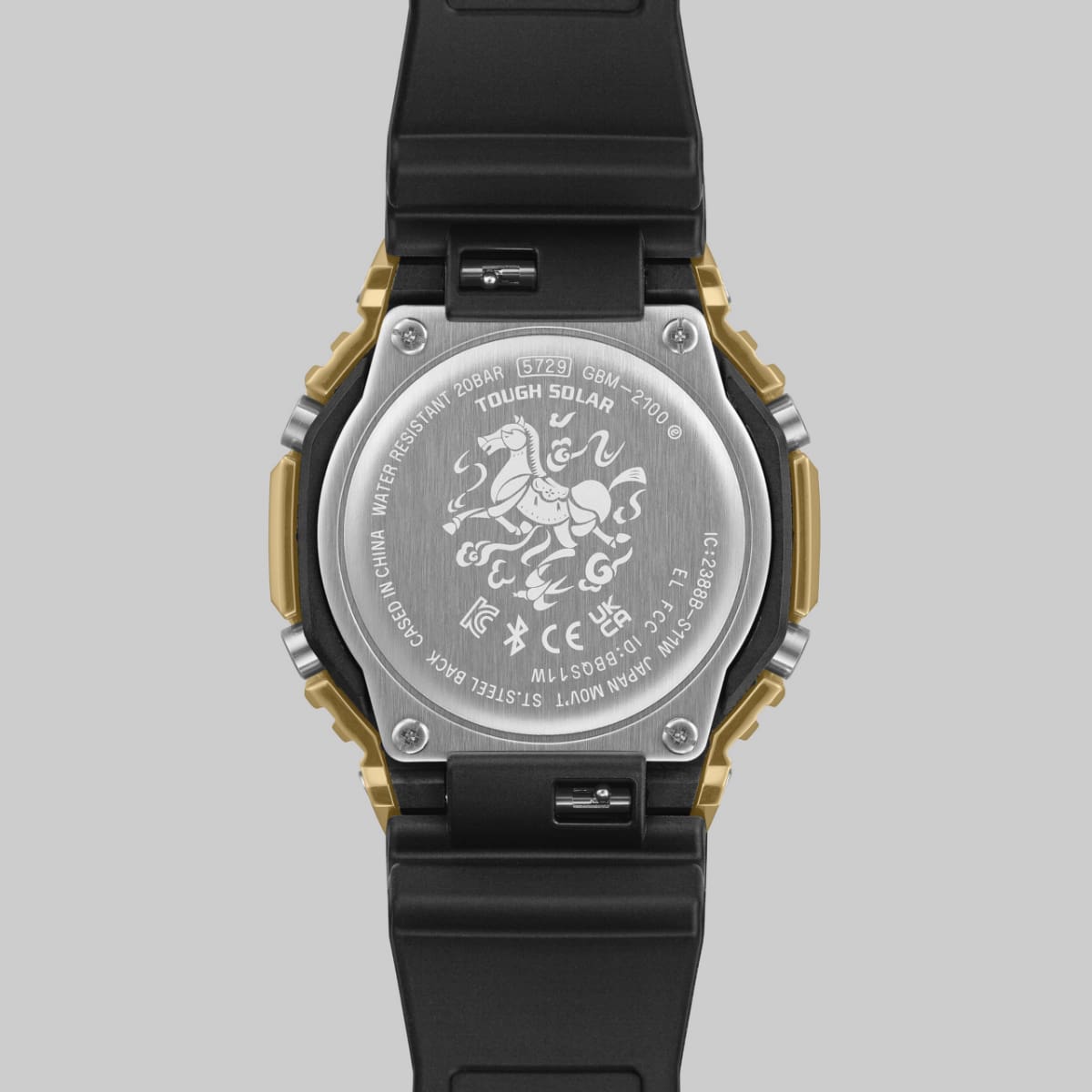 GBM2100CX-9A | G-SHOCK G-STEEL Gold | CASIO