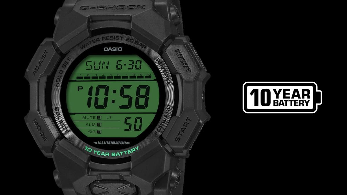 GD010BEG-1 | G-SHOCK DIGITAL Black | CASIO
