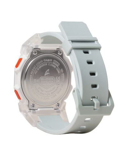 Gray G-SHOCK GDB500S-8 Watch Back View