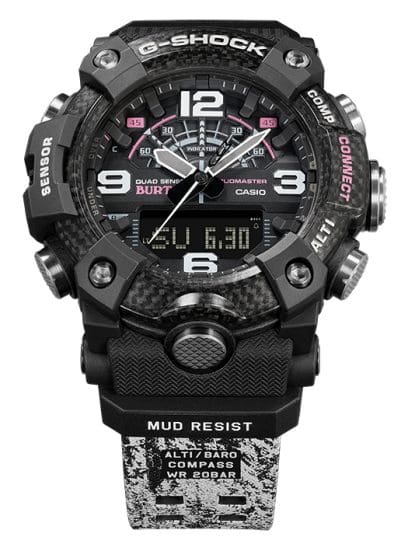 G-SHOCK MUDMASTER BURTON コラボモデル GGB100BTN-1A | G-SHOCK MASTER OF G - LAND Black | CASIO