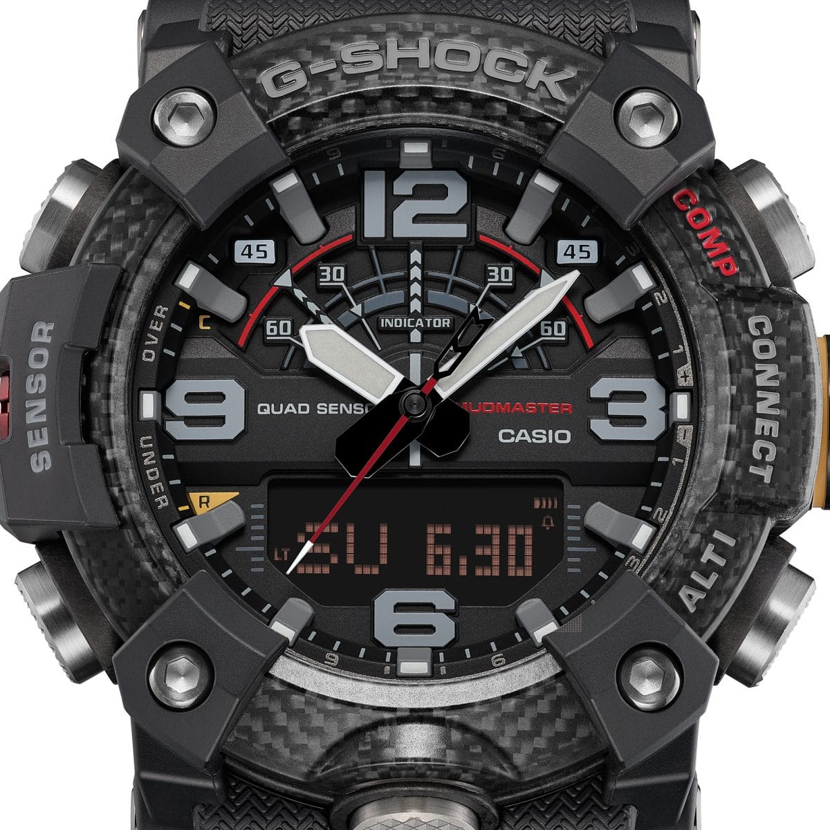 GGB100X-1A | G-SHOCK MASTER OF G - LAND Black | CASIO