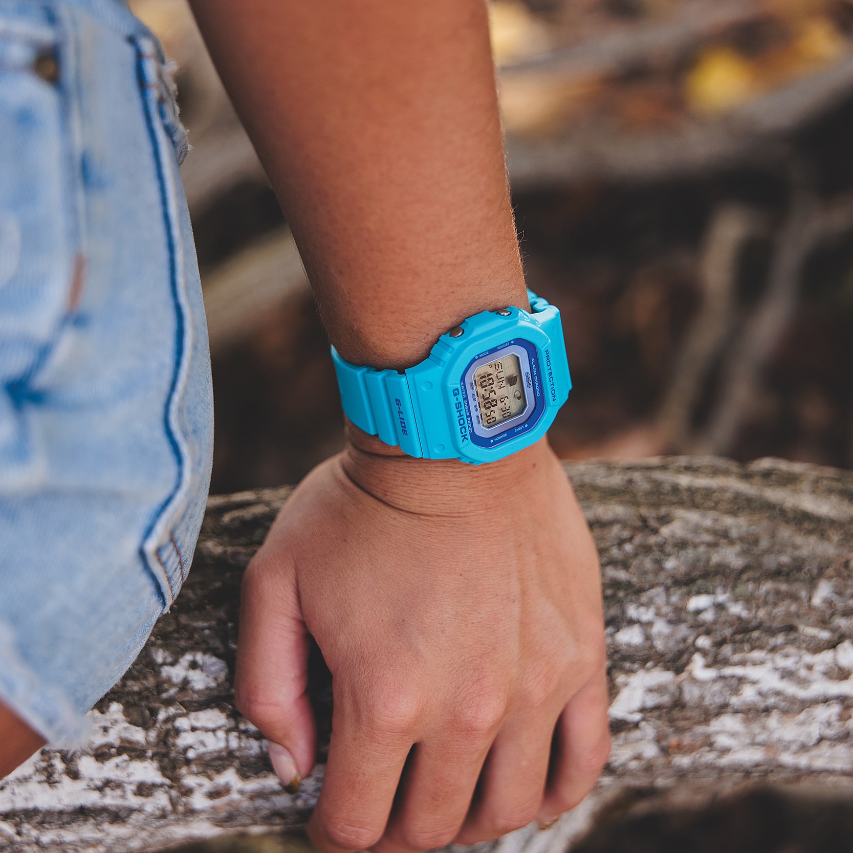 GLXS5610-2 | G-SHOCK G-LIDE Blue, Light blue | CASIO