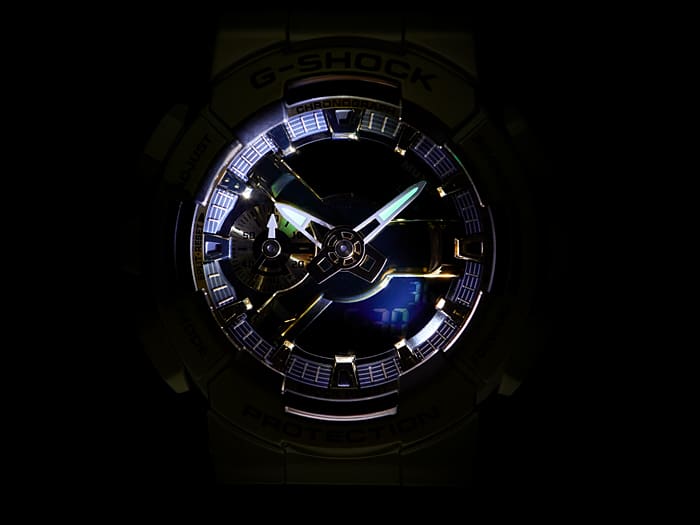 時計 G-SHOCK GM-110G-1A9JF Gショック】GM-110シリーズ / Metal Coveredライン / GM-110G