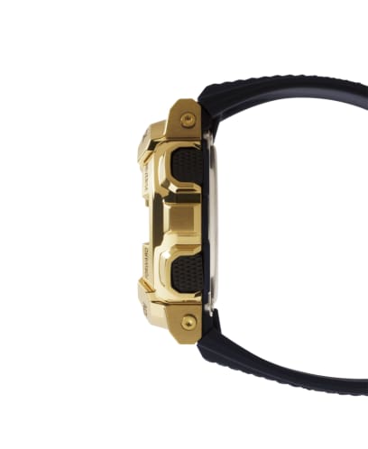 G-SHOCK Gold Analog Digital GM-110G-1A9 Watch with Resin Band Side View