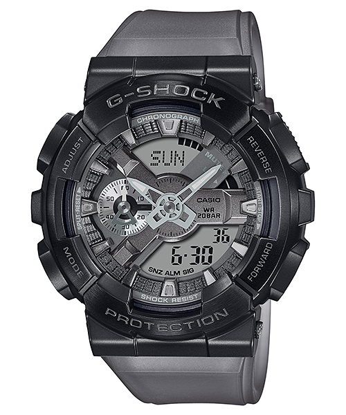 ☆ CASIO G-SHOCK GM-110MF-1 ブラック☆メタル GM110MF-1A | G-SHOCK G-STEEL Black | CASIO