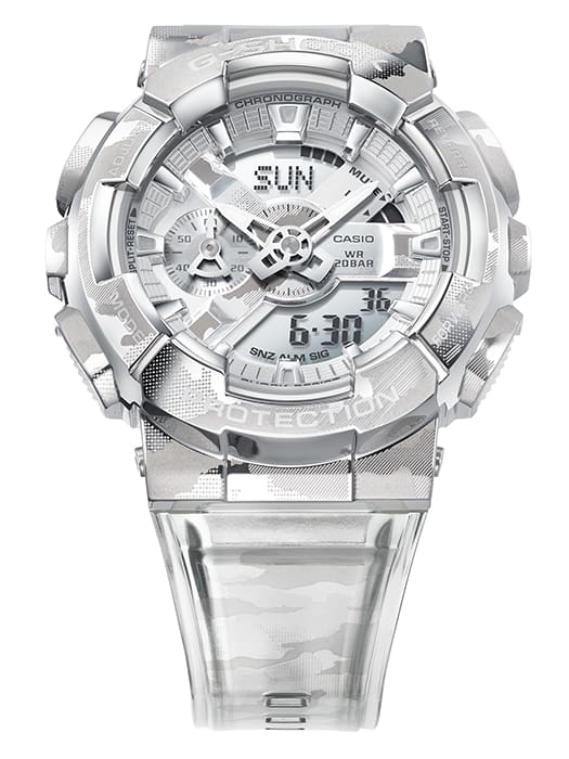 新品⭐︎Shock GM110SCM-1A Skelton Gショック　ホワイト GM110SCM-1A | G-SHOCK G-STEEL Silver | CASIO