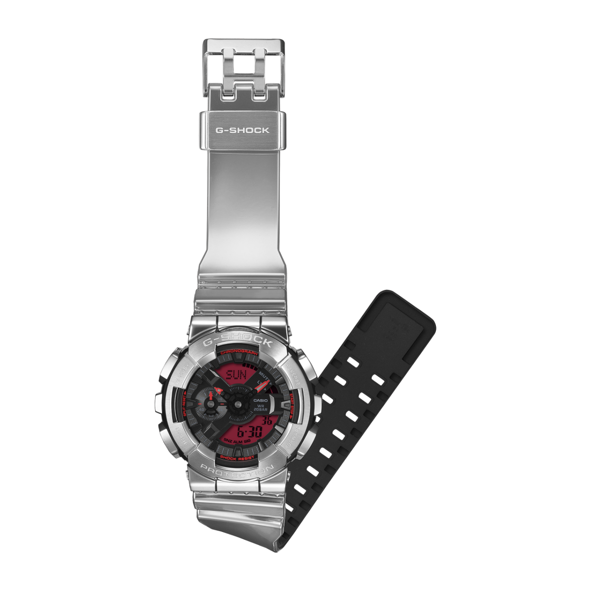 GM110YRA-8A | G-SHOCK ANALOG-DIGITAL Silver | CASIO