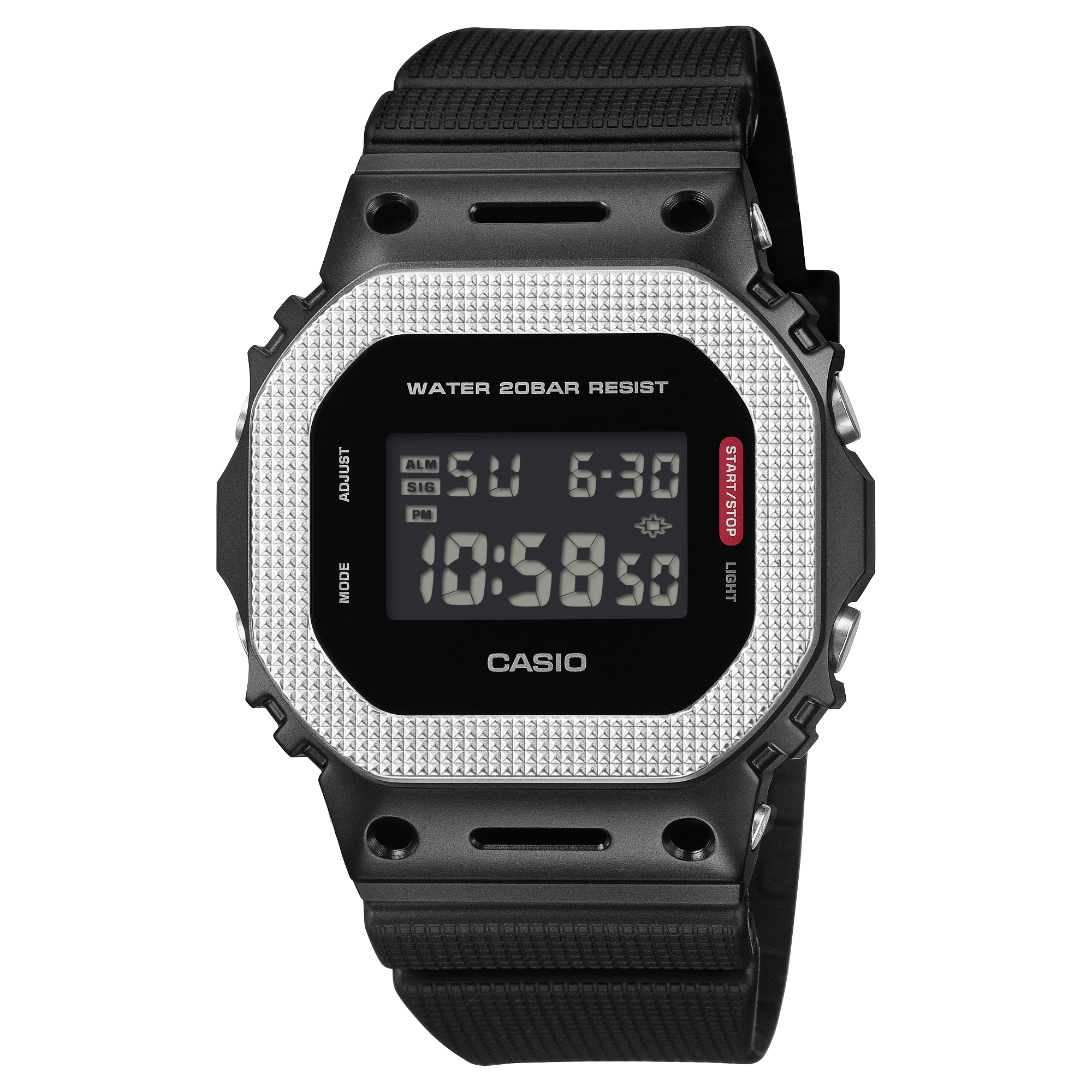 陸*パ様 CASIO G-SHOCK GM-5600-1ブラック✖️シルバー GM-5600BM-1.png
