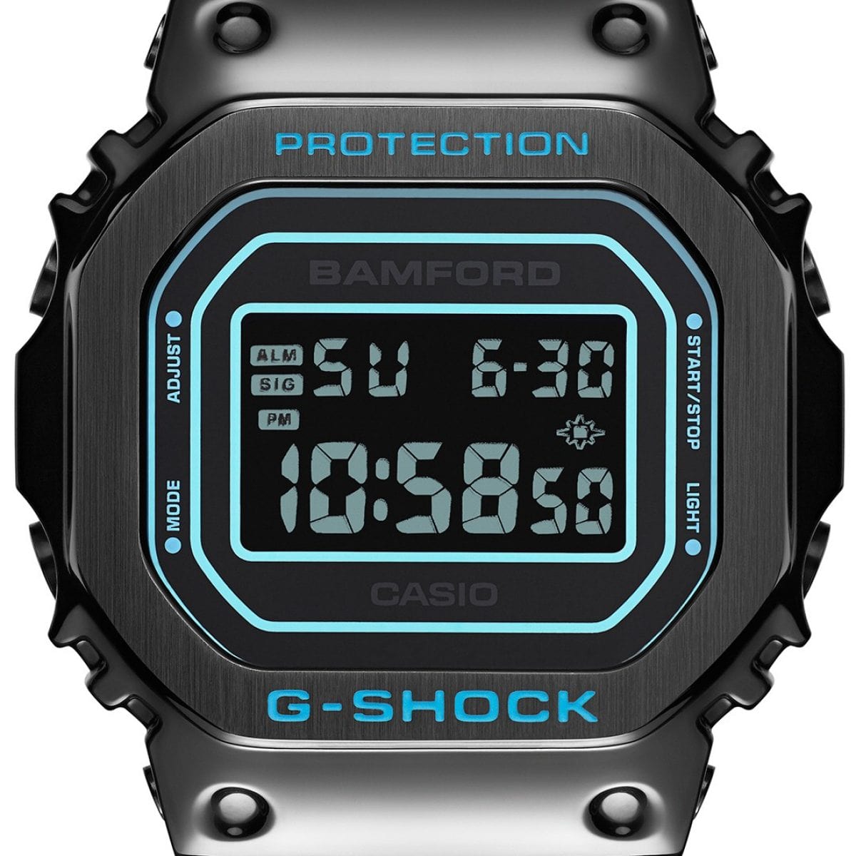 時計 G-Shock x BAMFORD GM-5600BWD-1JR CASIO G-SHOCK × BAMFORD London GM-5600BWD-1JR – Limited Edition