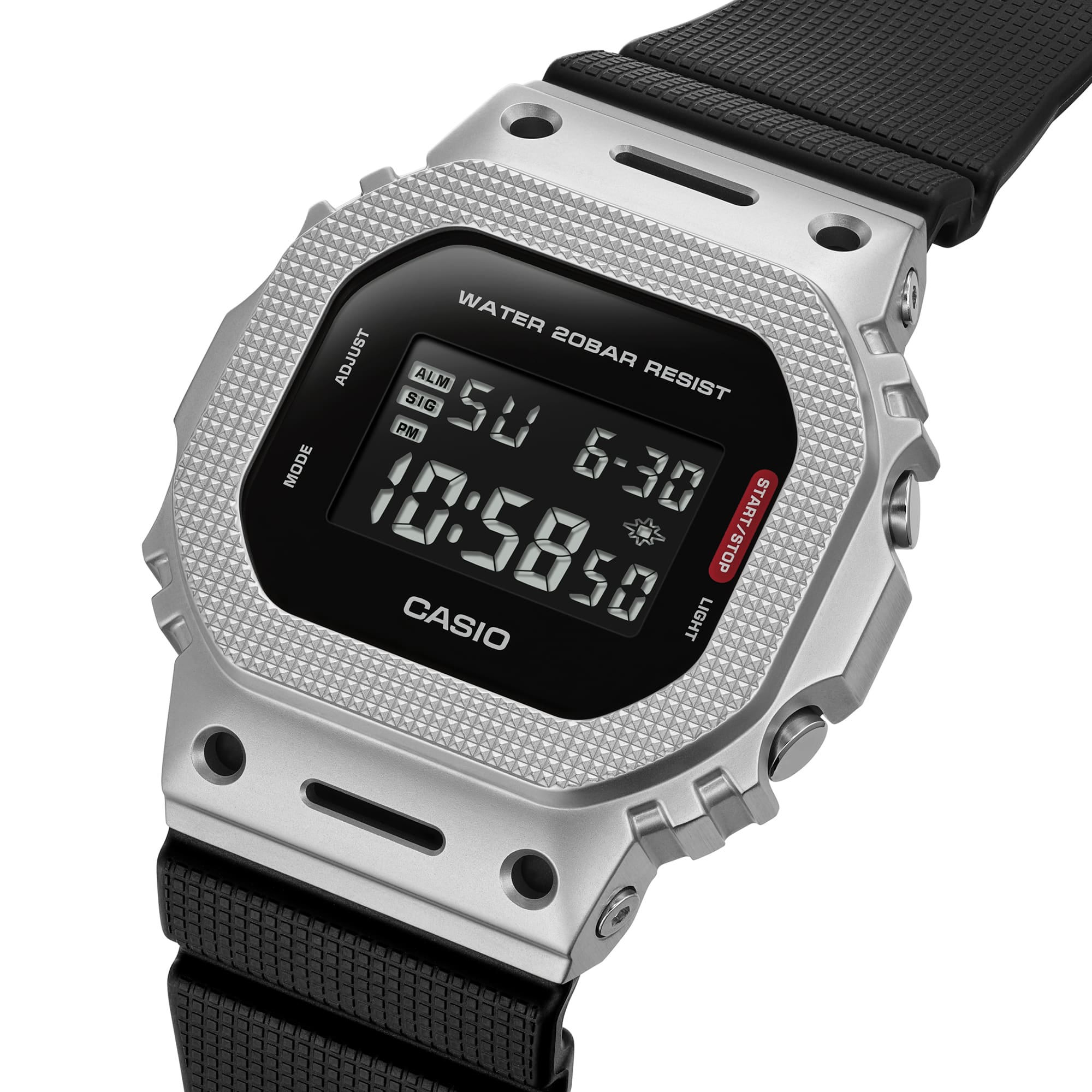 GM5600M-1 | G-SHOCK G-STEEL Silver | CASIO